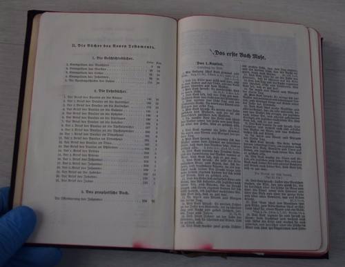 German Book Die Heilige Schrift - The Holy Scriptures - D. Martin Luthers 1927 - Picture 6 of 11