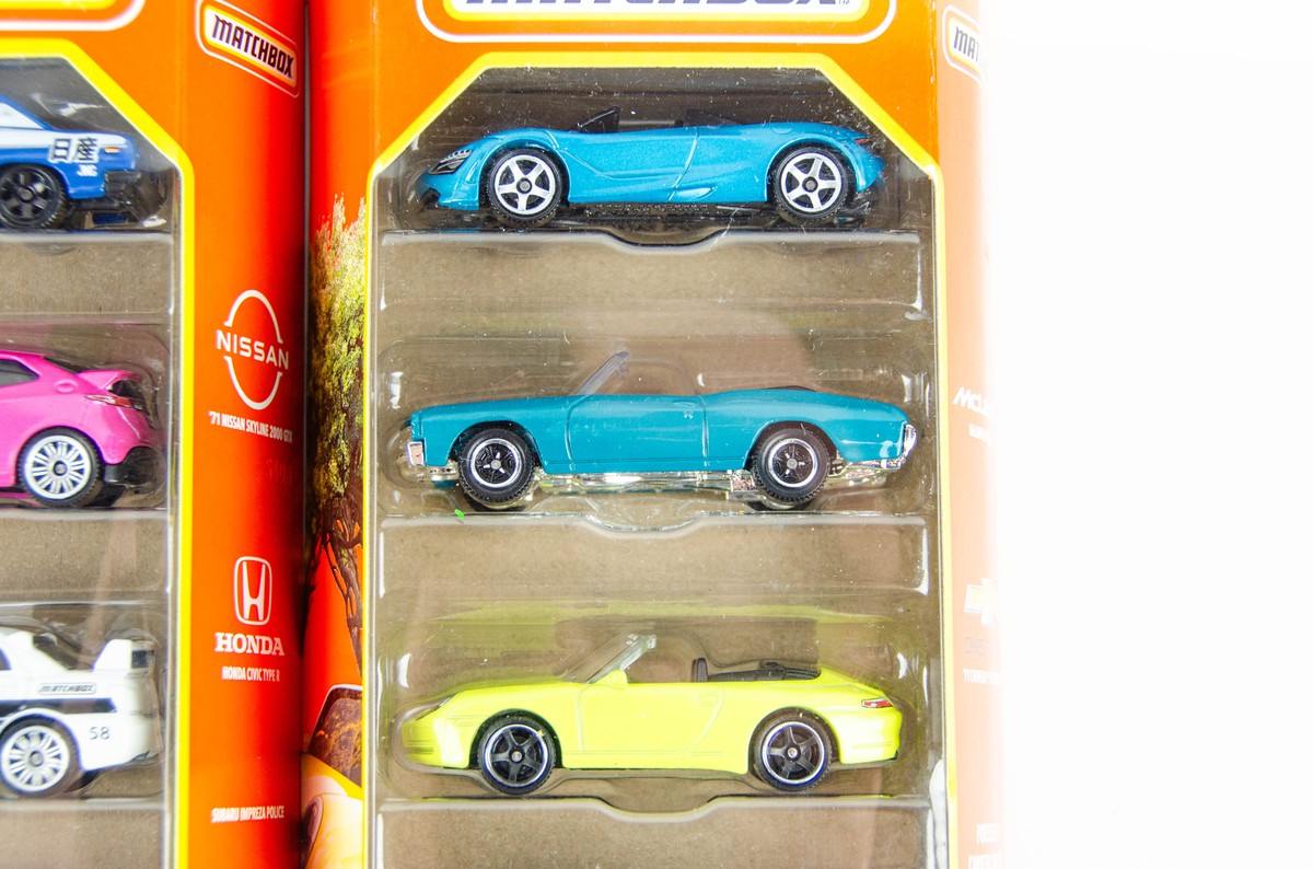 Matchbox 5 Car Gift Pack MBX Japan Cruisers Skyline Civic R