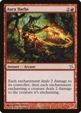 Aura Barbs Betrayers of Kamigawa Light Play MTG Magic DNA GAMES