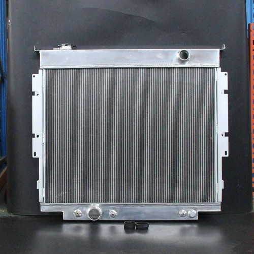3Row Radiator For 1983-1996 Ford F Super Duty F150 F250 F350 XL 6.9 7.3 V8 AT - Picture 2 of 7