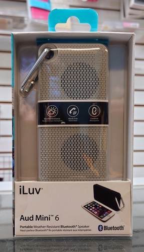 iLuv AUDMINIS6 Aud Mini Smart 6 Slim Portable Bluetooth Speaker, App-Enabled FM - Picture 2 of 11