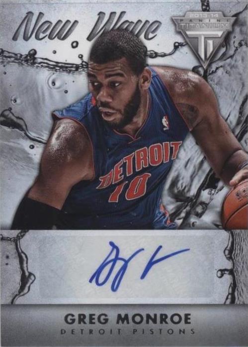 2013-14 Panini Titanium - Greg Monroe #9 - 1 of 2