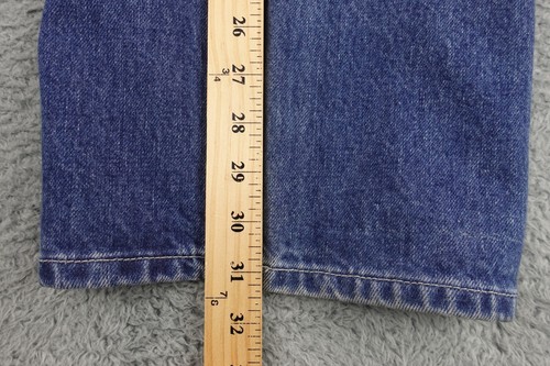 VTG GAP Miner Jeans Mens 38x32 Blue Y2K Baggy Double Knee Grunge Hip Hop Skater - Picture 13 of 17