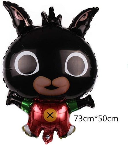 5 PCS Animal Balloons Fox Hedgehog Squirrel Raccoon Bunny Foil Mylar Woodland - Picture 6 of 12