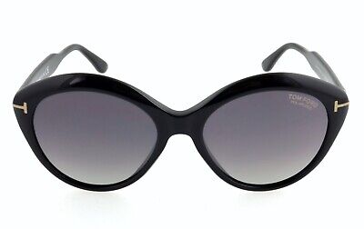 TOM FORD TF763 01D Maxine 56mm Black Polarized Sunglasses TOM FORD TF763 01D Maxine 56mm Black Polarized Sunglasses