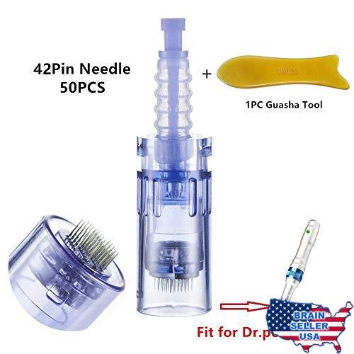 Ultima A6 Pen Replacement Parts - 50pcs A6 Cartridges with 1pc Scraping Massage Ultima A6 Pen Replacement Parts - 50pcs A6 Cartridges with 1pc Scraping Massage