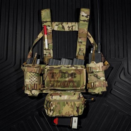 Tactical Vest Cummerbund Radio Pouch 556 Magazine Holder - Picture 17 of 58