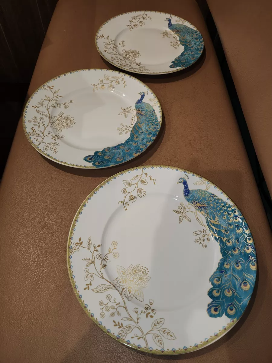 Peacock dinnerware top