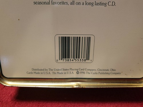 The Saturday Evening Post Norman Rockwell Weihnachten Spielkarten Musik CD mit Dose - Bild 7 von 9