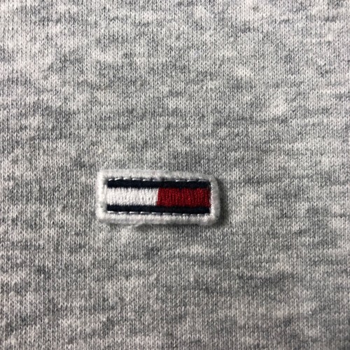 Tommy Jeans Herren Hoodie Grau Logo Large Retro Sport - Bild 2 von 14