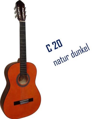 INSTRUMENTO ESCOLAR - GUITARRA 4/4 - JUEGO DE ENTRADA - GUITARRA DE CONCIERTO CUERDAS NYLON - C - Imagen 10 de 17