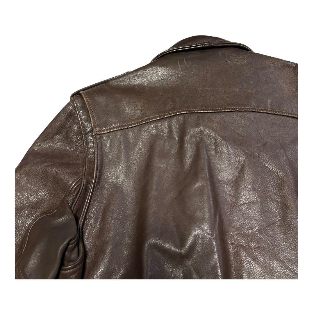 ジャケット・アウター UNKNOWN / JAPAN VINTAGE leather car coat