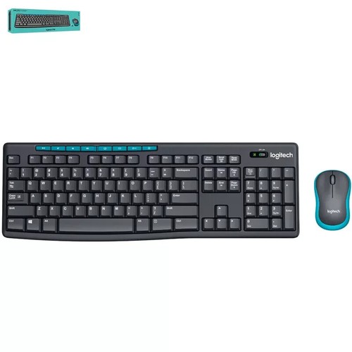Brand New Logitech MK275 Wireless Keyboard Mouse Combo 2.4Ghz Multimedia Key