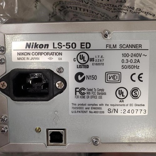 Nikon CoolScan V ED LS-50, Dia- & Filmscanner, MA-1 und SA-1 Adapter (NEU) - Bild 3 von 9