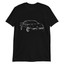 Chevy C4 'Vette ZR1 T-Shirt – Classic Muscle Car Tee, Unisex Short-Sleeve, Black