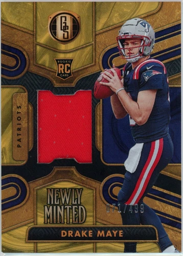 2024 Panini Gold Standard Drake Maye #NMM-DME