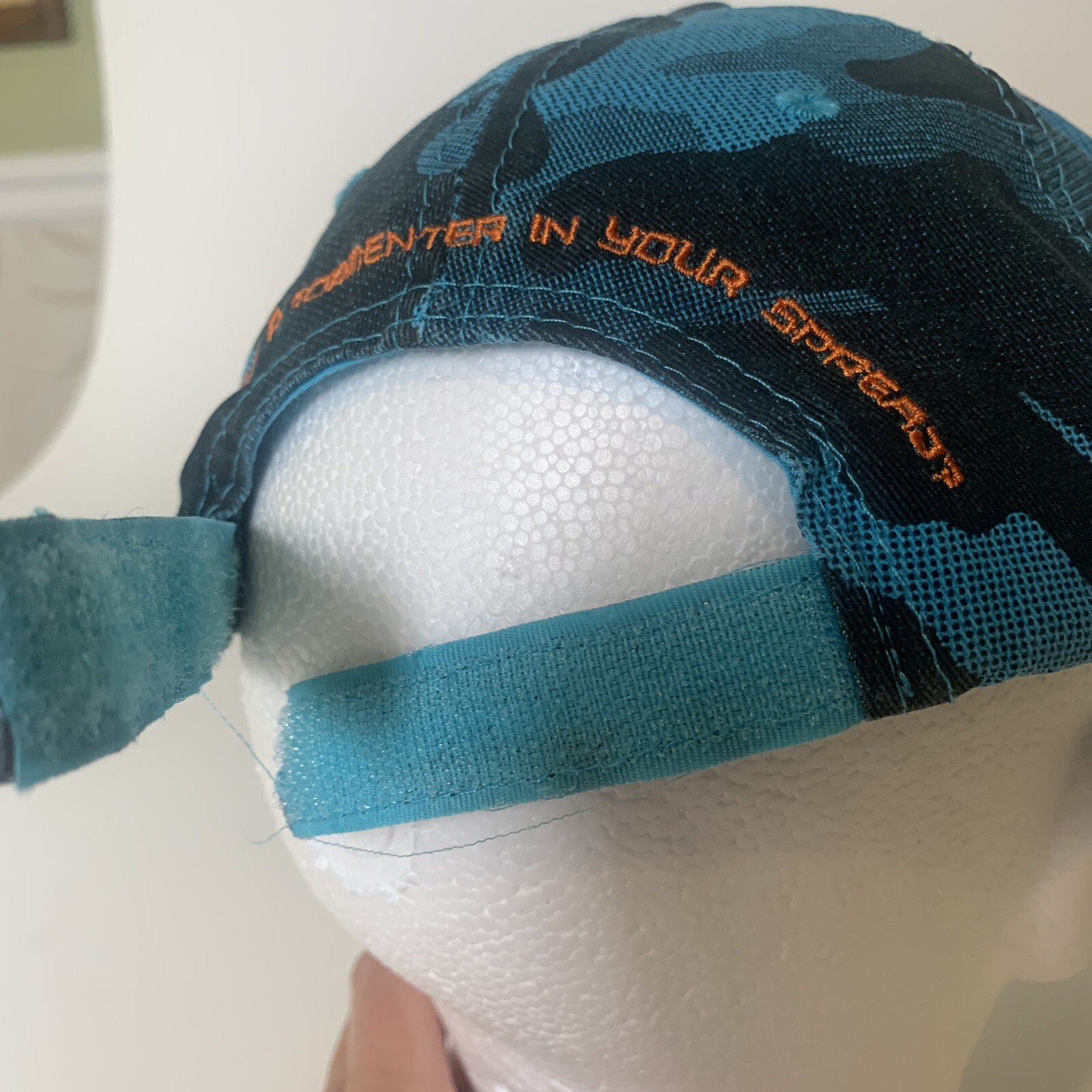 Tormenter Hat Cap Strap Back Adjustable Black Tea… - image 8