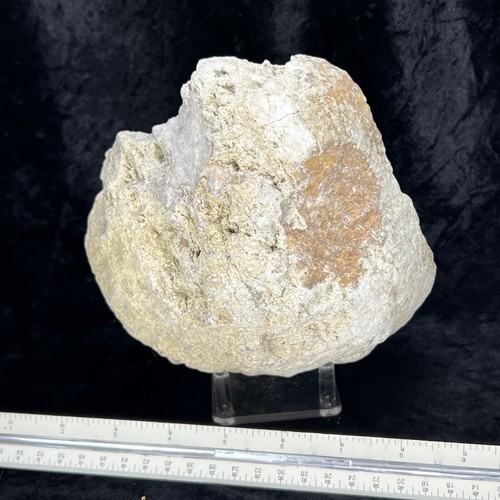 Large Geode 6-3/4” Natural Golden Healer Quartz Crystal Cluster 4.5Lb Specimen - Picture 8 of 9