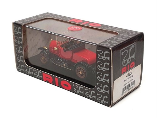 Rio 1/43 Scala Diecast 4323 - 1912 FIAT ZERO RAGNO - ROSSO - Foto 5 di 5