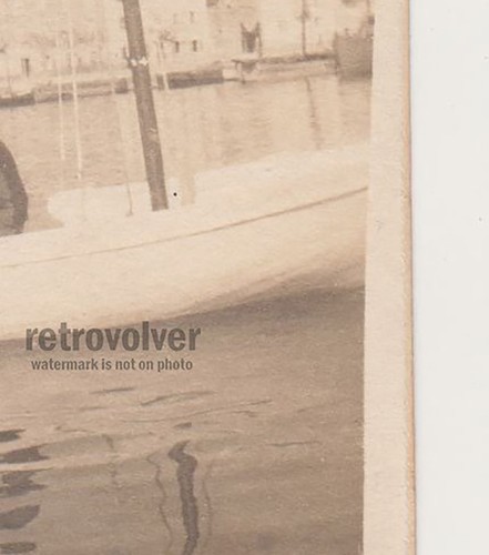 Junger Mann Junge Ruderboot im Hafen 30er Jahre Adriaküste Vintage altes Foto - Bild 5 von 7