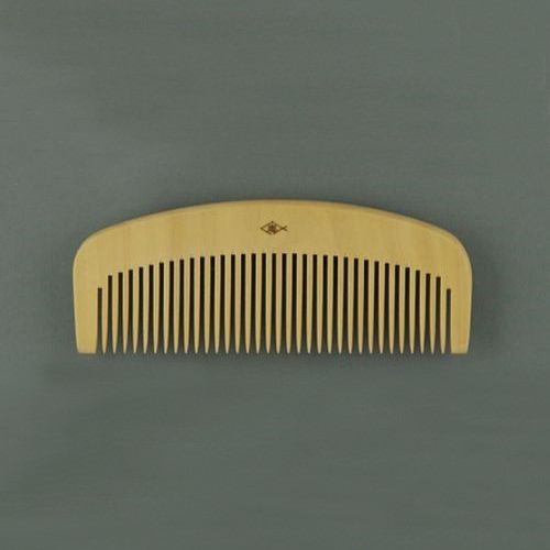 Japanese Satsuma Boxwood Comb for Perm Hair (Large) - Picture 1 of 3