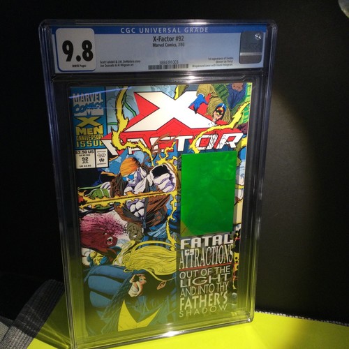 X-Factor 92 cgc 9.8 prima apparizione di Exodus NM MINT OLOGRAMMA copertina Marvel 1993 - Foto 8 di 9