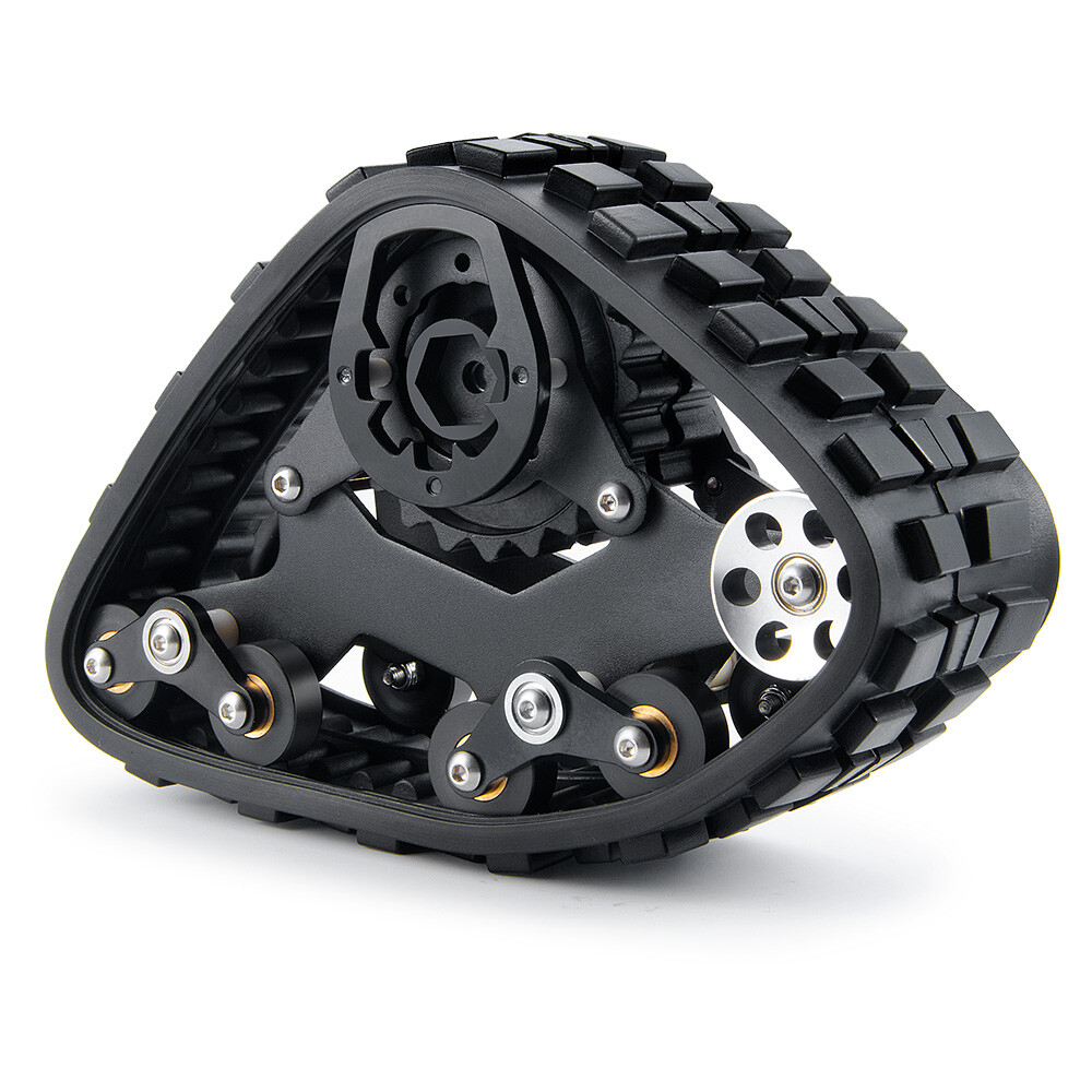 4PC RC Car Snow Tires Tracks Wheel Conversion For 1 10 TRX4 SCX10 RC Crawler Car