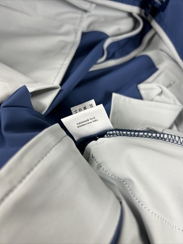 Peter Millar Golf Pants Crown Crafted Blade Ankle Performance 38 x 34 Blue $178 - Picture 9 of 9