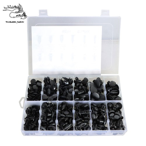 Fit For GM Ford Toyota Honda 330 Pcs Automotive Push Pins Retainer Assortment - Picture 5 of 17