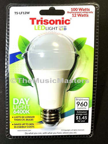 4X LED LIGHT BULBS 12W Standard 100W Upgrade Table Floor Lamp 9600 Lumens 6400K - Picture 5 of 7