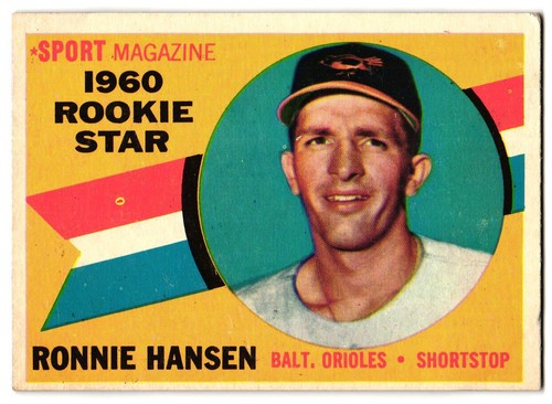 1960 Topps Baseball Cards #1-198 - Picture 318 of 497