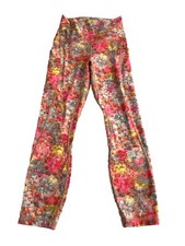 Lululemon Align Pants Size 4 Pink Floral Inflorescence Multi W5BZ0S High Rise