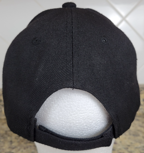ITALIA BLACK /RED/WHITE EMBROIDERED With Italian Flag Baseball Cap Strap - Picture 5 of 10