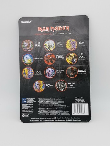 Super7 Iron Maiden Reaction Alliance exklusives Viererset Glow in the Dark NEU - Bild 8 von 11