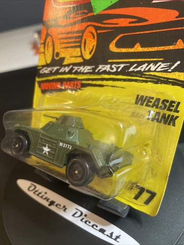 ** 1996 Matchbox ARMY WWII Military Studebaker Weasel Tank #77 T1 - Picture 3 of 12