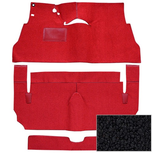 1955 Cadillac DeVille 2 Door Coupe Cut & Sewn Loop Carpet! - Picture 4 of 42