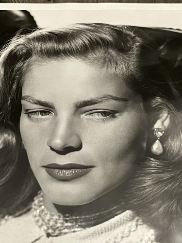 Lauren Bacall Original Studio Portrait Movie Photo Still Glamour Golden Era 1950 - Picture 5 of 9