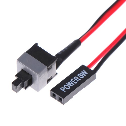 5Pcs PC computer motherboard power cable switch on/off/reset replacement&Z0 - Photo 7/7
