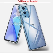 Shockproof Clear Soft Protective Silicone TPU Case Cover for 1+ OnePlus 9 Phone