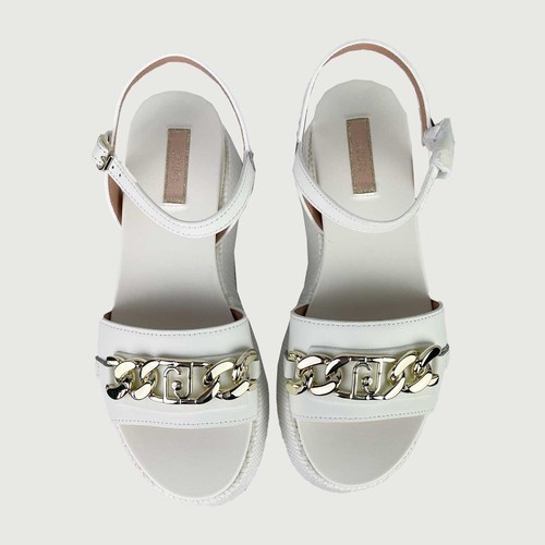 Liujo women's sandal Frida 31 in white sizes 37-41 New - Picture 3 of 3
