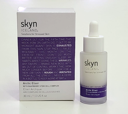 Skyn Iceland Arctic Elixir With Raspberry Stem Cell Complex 1 fl.oz