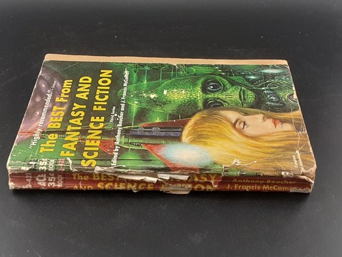 The Best From Fantasy And Sci-Fi Anthony Boucher Cover Art 1954 paperback vt - Imagen 2 de 11