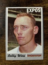 1970 Topps - #332 Bobby Wine