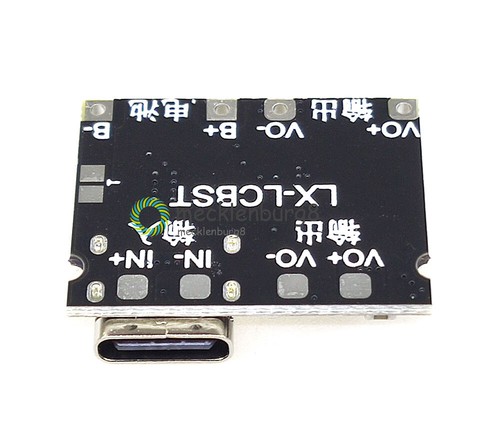 Lithium Li-ion 18650 3.7V 4.2V Battery Charger Board DC-DC Step Up Boost Module - Bild 5 von 5