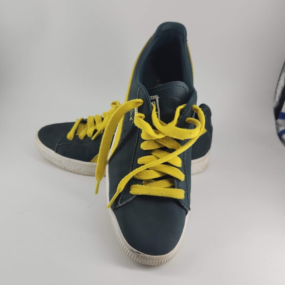 Puma Clyde Core 7.5 Men's Ponderosa Pine Blazing Yellow