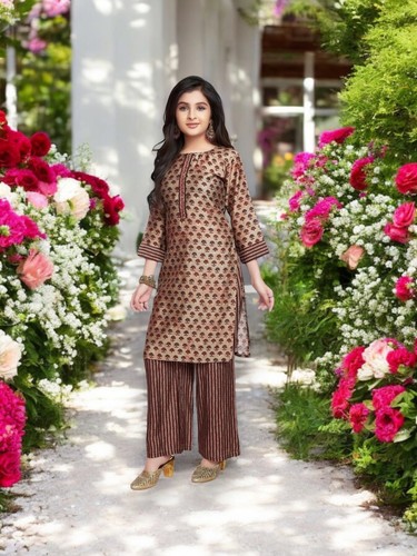 Traditionelle Salwar Kameez für Mädchen - ethnische Kleidung für Kinder - 07 - Bild 1 von 8