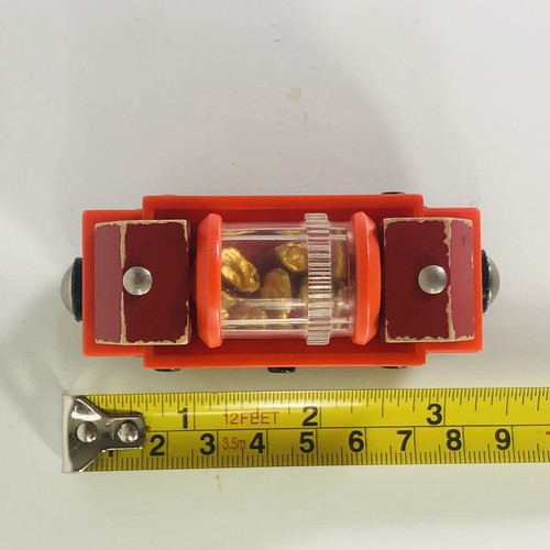 Thomas der Zug Gold Siebwagen Holzeisenbahn Freunde rot Sodor Bergbau - Bild 12 von 12