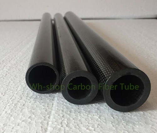 1-10pc OD 32-35 36 38 40 42-46 50 55-64mm 3K Carbon Fiber Tube Rolled x1000mm - Picture 5 of 7