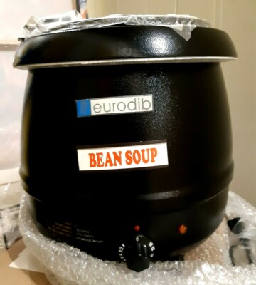 NEU Eurodib SB-6000 Suppenkessel, 10 Liter Fassungsvermögen, 110 V