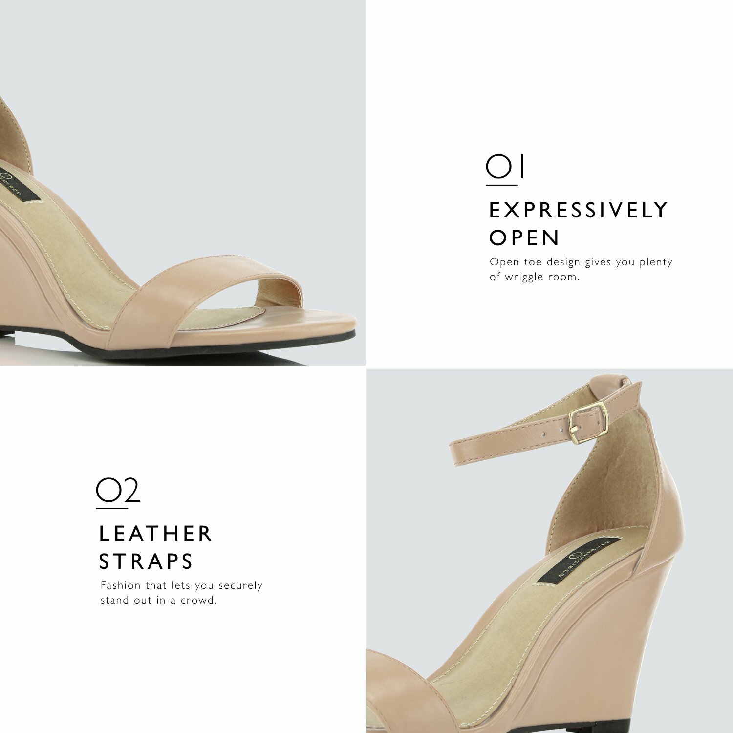 Dailyshoes Women's Ankle Ankle Ankle Open Toe Wedge Fashion shoes a85e04 Dailyshoes Women's Ankle Ankle Ankle Open Toe Wedge Fashion shoes a85e04